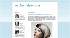 Desktop Screenshot of justhairstyleguys.blogspot.com