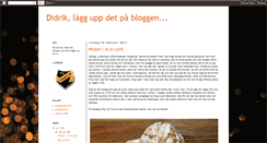 Desktop Screenshot of didriksson.blogspot.com