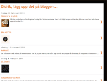 Tablet Screenshot of didriksson.blogspot.com