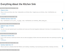 Tablet Screenshot of everythingaboutthekitchensink.blogspot.com