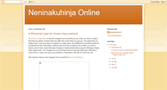 Desktop Screenshot of neninakuhinjaonline.blogspot.com