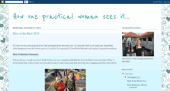Desktop Screenshot of onepracticalwoman.blogspot.com