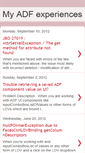Mobile Screenshot of myadfexperiences.blogspot.com