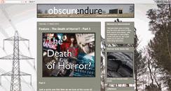 Desktop Screenshot of obscurendure.blogspot.com