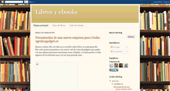 Desktop Screenshot of librosyebooks.blogspot.com