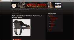 Desktop Screenshot of great-dane-dog-breed-store.blogspot.com