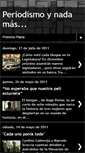 Mobile Screenshot of periodismoynadamas.blogspot.com