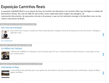 Tablet Screenshot of expocaminhosreais.blogspot.com
