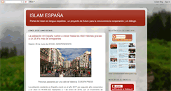 Desktop Screenshot of islamhispania.blogspot.com