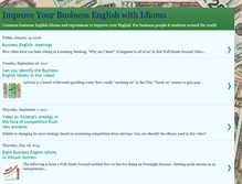Tablet Screenshot of businessexpressions.blogspot.com