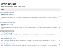 Tablet Screenshot of kantin-bandung.blogspot.com