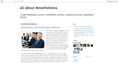 Desktop Screenshot of mesothelioma-cancer-xpire.blogspot.com