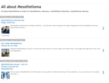 Tablet Screenshot of mesothelioma-cancer-xpire.blogspot.com