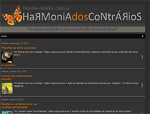 Tablet Screenshot of harmoniadoscontrarios.blogspot.com