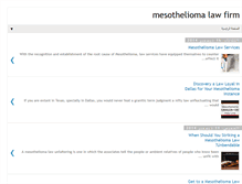 Tablet Screenshot of mesothelioma-law-unfaltering.blogspot.com