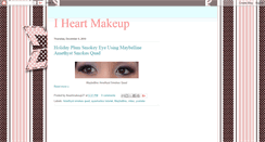 Desktop Screenshot of iheartmakeup27.blogspot.com