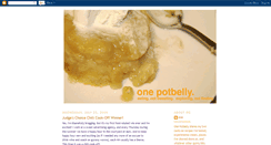 Desktop Screenshot of onepotbelly.blogspot.com