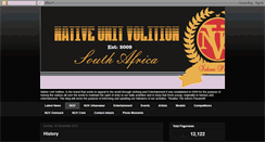 Desktop Screenshot of nativeunitvolition.blogspot.com
