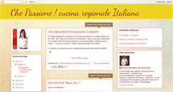 Desktop Screenshot of cucina-chepassione.blogspot.com