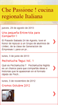Mobile Screenshot of cucina-chepassione.blogspot.com