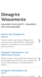 Mobile Screenshot of dimagrirevelocemente.blogspot.com