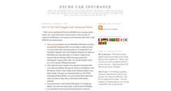 Desktop Screenshot of esure--car--insurance.blogspot.com