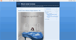 Desktop Screenshot of black-metal-reviews.blogspot.com