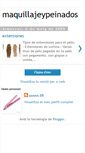 Mobile Screenshot of maquillajeypeinados.blogspot.com