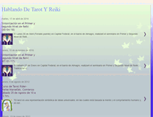 Tablet Screenshot of hablandodetarot.blogspot.com