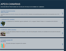 Tablet Screenshot of apeoi-canarias.blogspot.com