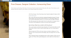 Desktop Screenshot of newpromdress.blogspot.com