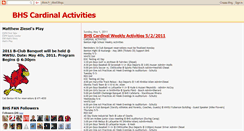 Desktop Screenshot of bhscardinalactivities.blogspot.com