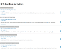 Tablet Screenshot of bhscardinalactivities.blogspot.com