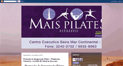 Desktop Screenshot of mais-pilates.blogspot.com