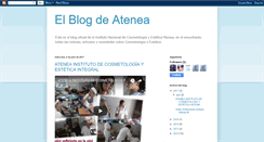 Desktop Screenshot of cosmetologiayesteticaatenea.blogspot.com