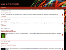 Tablet Screenshot of lanainmovimento.blogspot.com