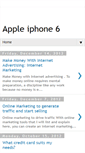 Mobile Screenshot of iphone6dev.blogspot.com