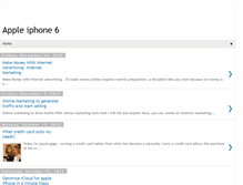 Tablet Screenshot of iphone6dev.blogspot.com