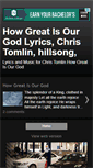 Mobile Screenshot of howgreatisourgodlyrics.blogspot.com