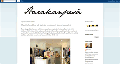Desktop Screenshot of harakanpesassa.blogspot.com