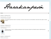 Tablet Screenshot of harakanpesassa.blogspot.com