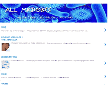 Tablet Screenshot of allmicrobes.blogspot.com
