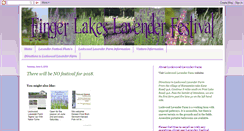 Desktop Screenshot of fingerlakeslavenderfestival.blogspot.com