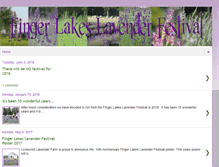 Tablet Screenshot of fingerlakeslavenderfestival.blogspot.com