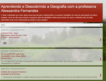 Tablet Screenshot of geografiaprofessoraalessandraoliveira.blogspot.com