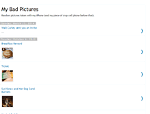 Tablet Screenshot of mybadpictures.blogspot.com