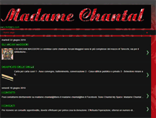 Tablet Screenshot of madamechantalcartomanzia.blogspot.com