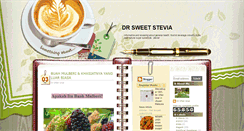 Desktop Screenshot of drstevia.blogspot.com