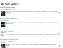 Tablet Screenshot of donmockguitar2.blogspot.com