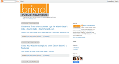 Desktop Screenshot of bristolpr.blogspot.com